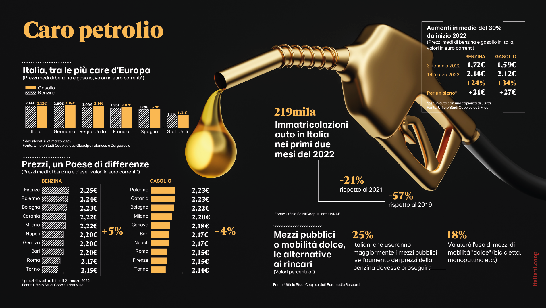 Scopri di più sull'articolo Italiani in cerca di alternative ai rincari dei carburanti